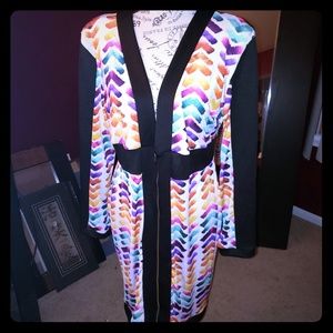 Multicolored Bodycon Dress
